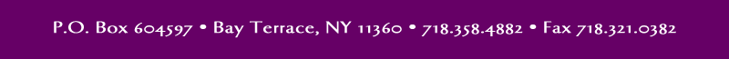 P.O. Box 604597 • Bay
